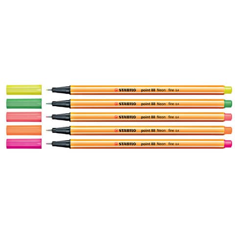 Fineliner Stabilo Point 88® 0,4 mm arancio neon 88/054